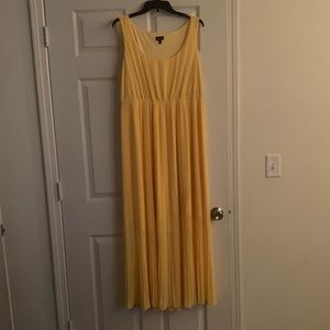 Yellow torrid dress